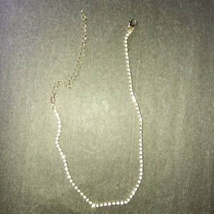 Gold rhinestone necklace